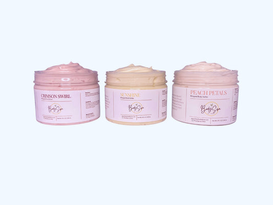 3 for $55 Body Butters (8oz)